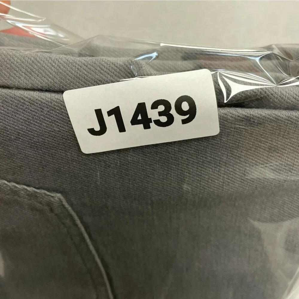 NEW Jachs NY Men's 32x32 Gray Straight Fit Flex Waistband 5-Pocket Pants